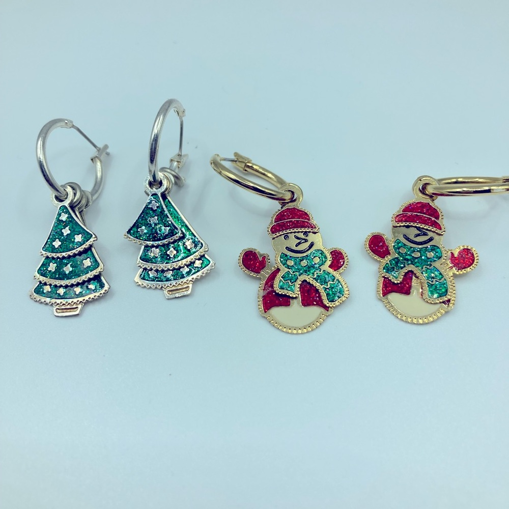 Holiday earrings